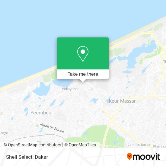 Shell Select map