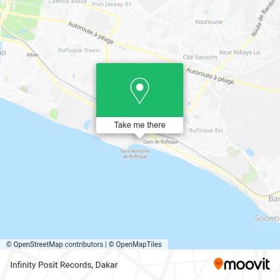Infinity Posit Records map