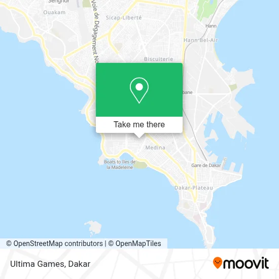Ultima Games map