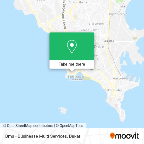 Bms - Businesse Multi Services map