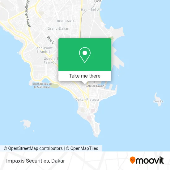 Impaxis Securities map