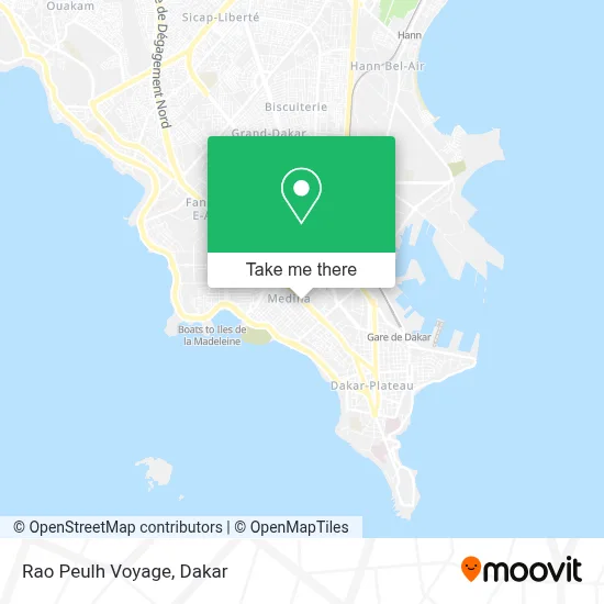 Rao Peulh Voyage map