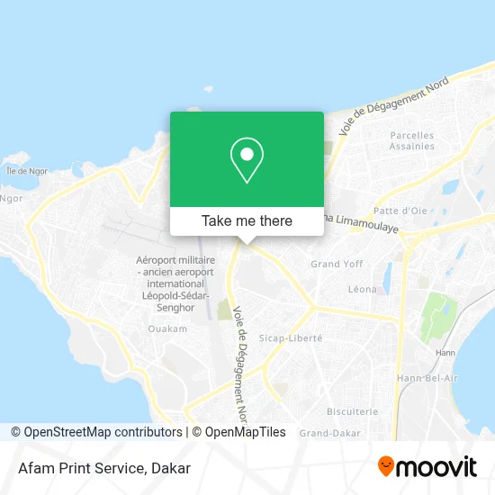 Afam Print Service map