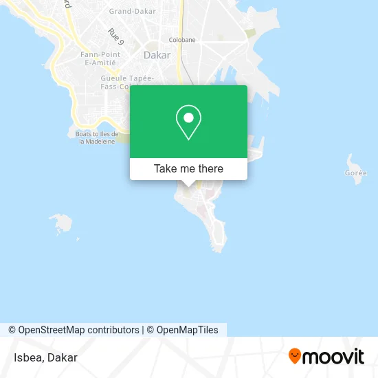 Isbea map