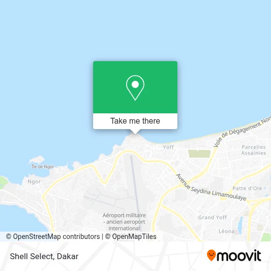 Shell Select map