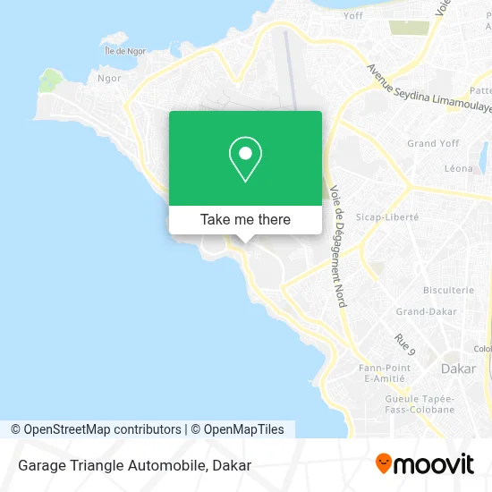 Garage Triangle Automobile map