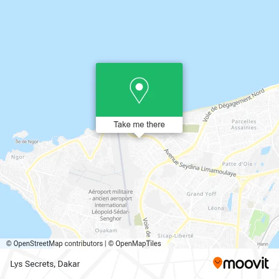 Lys Secrets map