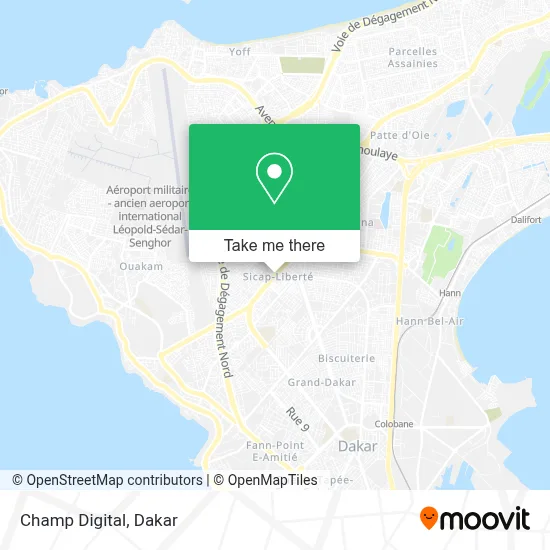 Champ Digital map