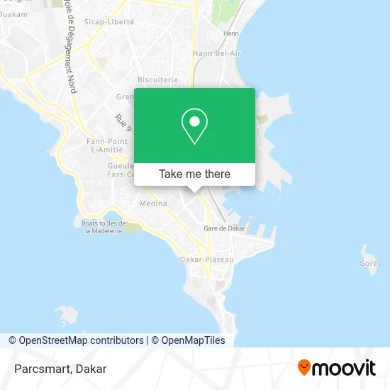 Parcsmart map
