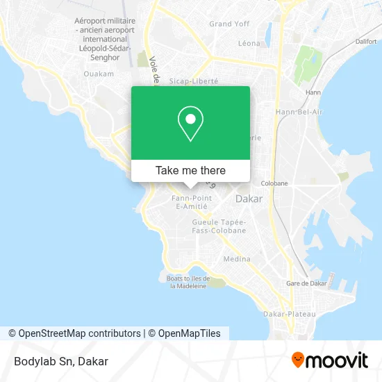 Bodylab Sn map
