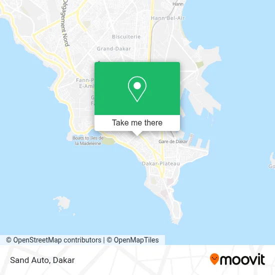 Sand Auto map