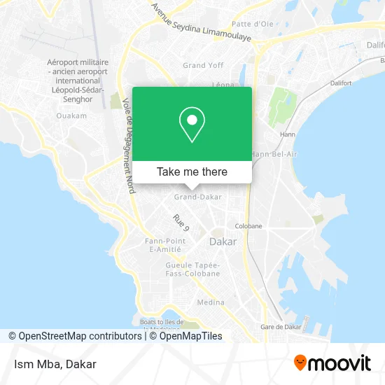 Ism Mba map