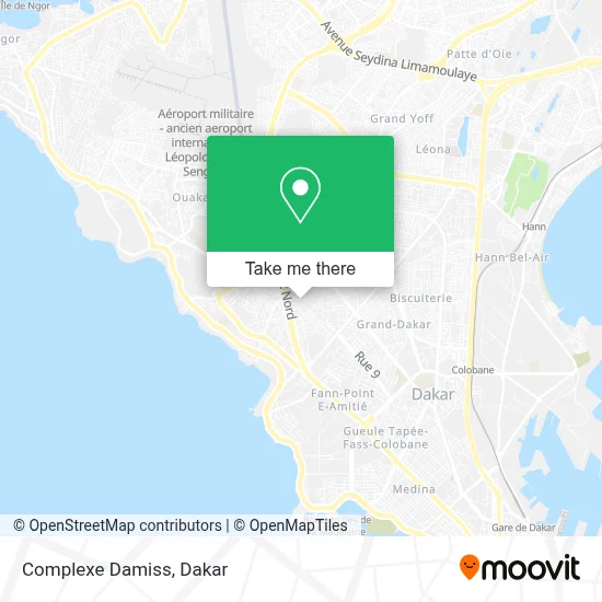 Complexe Damiss map