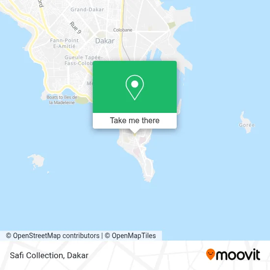 Safi Collection map