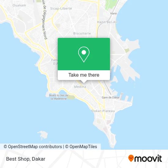 Best Shop map