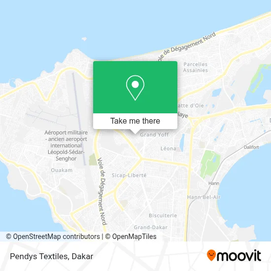 Pendys Textiles map