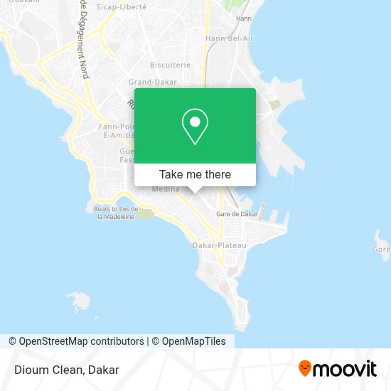 Dioum Clean map