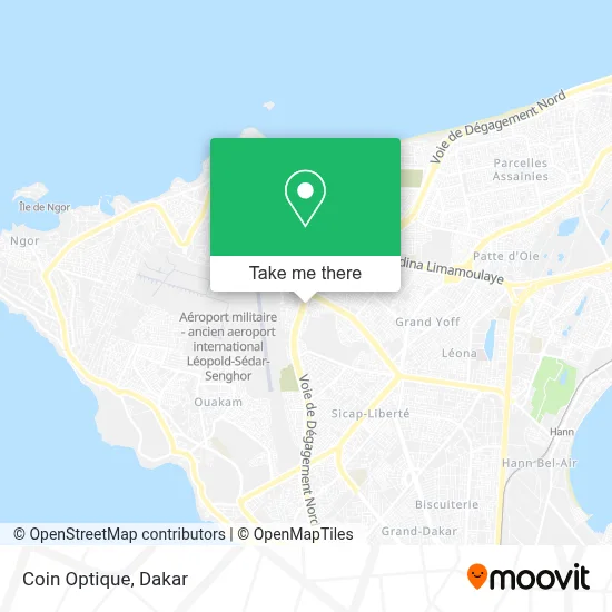 Coin Optique map