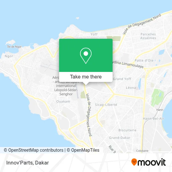 Innov'Parts map