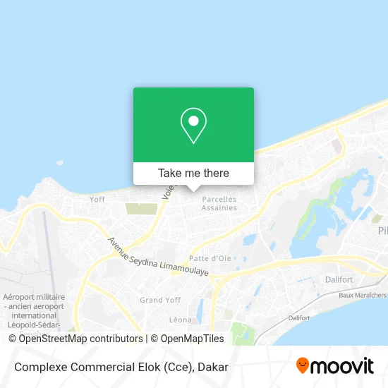 Complexe Commercial Elok (Cce) map
