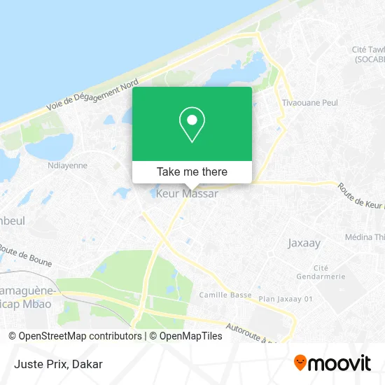 Juste  Prix map