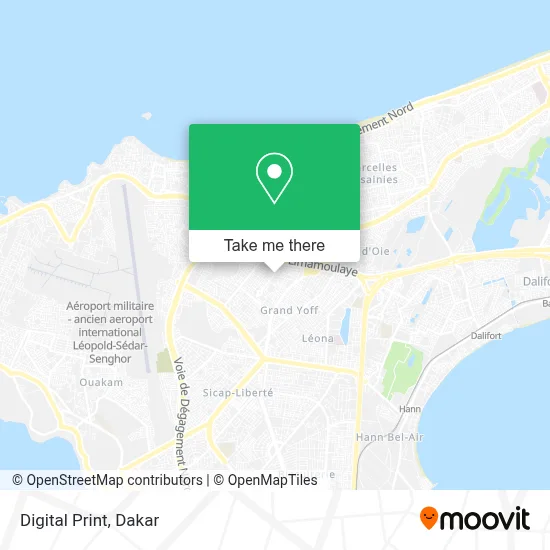Digital Print map