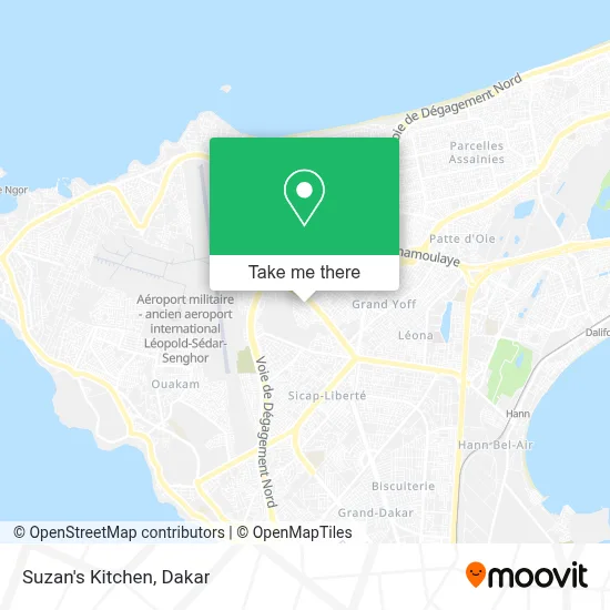 Suzan's Kitchen map