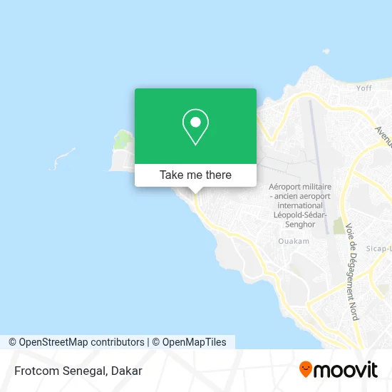 Frotcom Senegal map