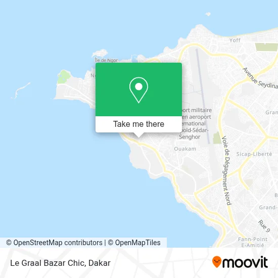 Le Graal Bazar Chic map