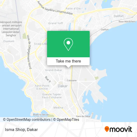 Isma Shop map