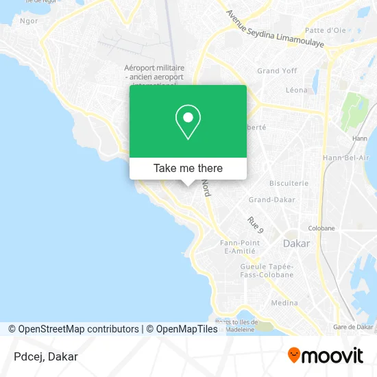 Pdcej map