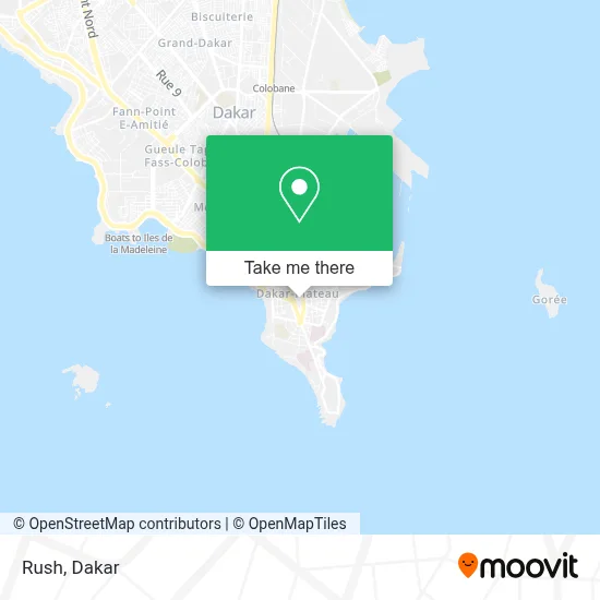 Rush map