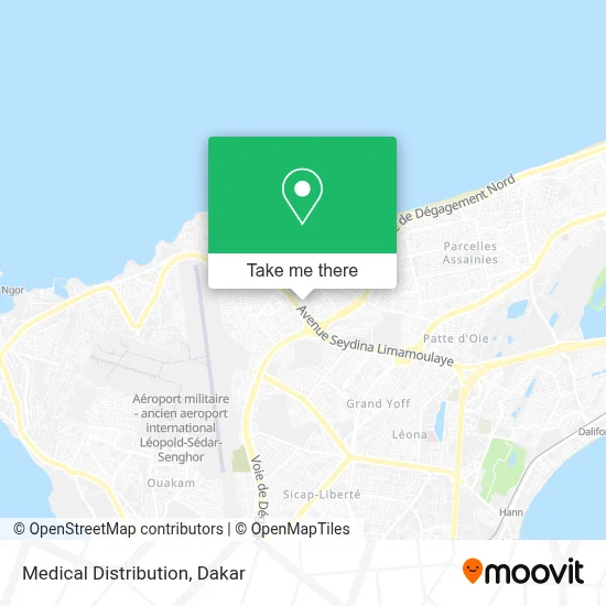 Medical Distribution map