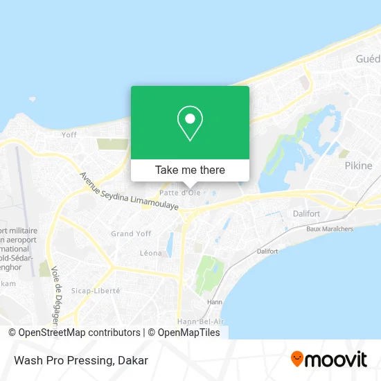 Wash Pro Pressing map