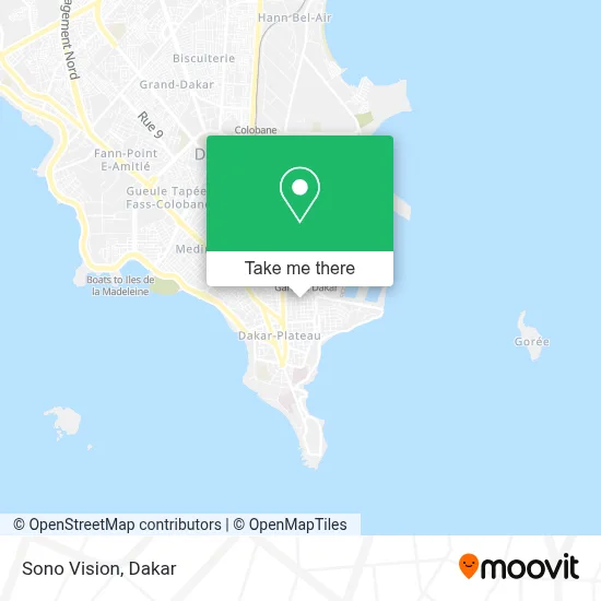 Sono Vision map