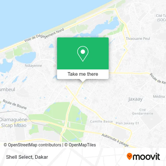 Shell Select map