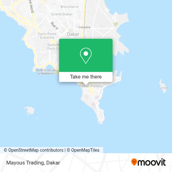 Mayous Trading map