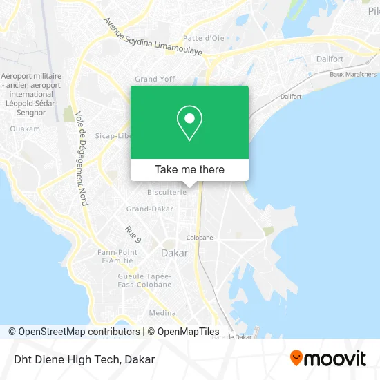 Dht Diene High Tech map