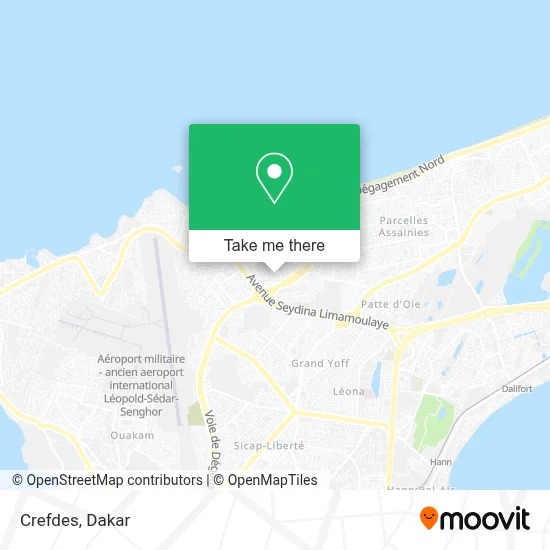 Crefdes map