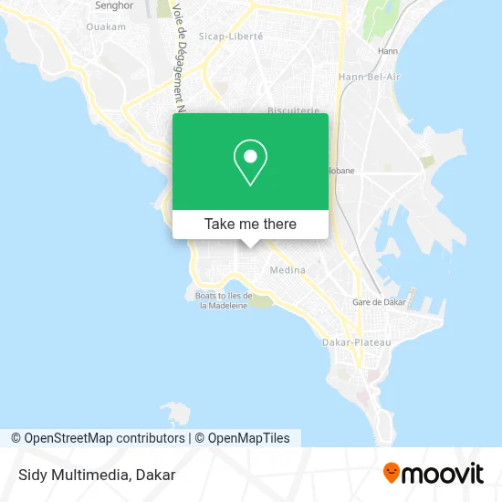 Sidy Multimedia map