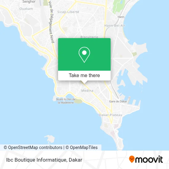 Ibc Boutique Informatique map