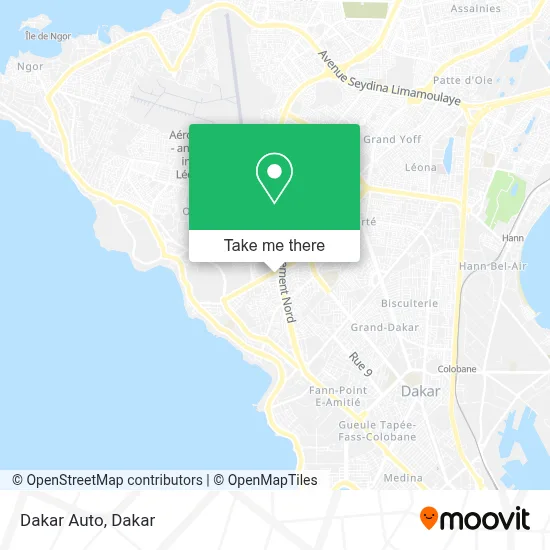 Dakar Auto map