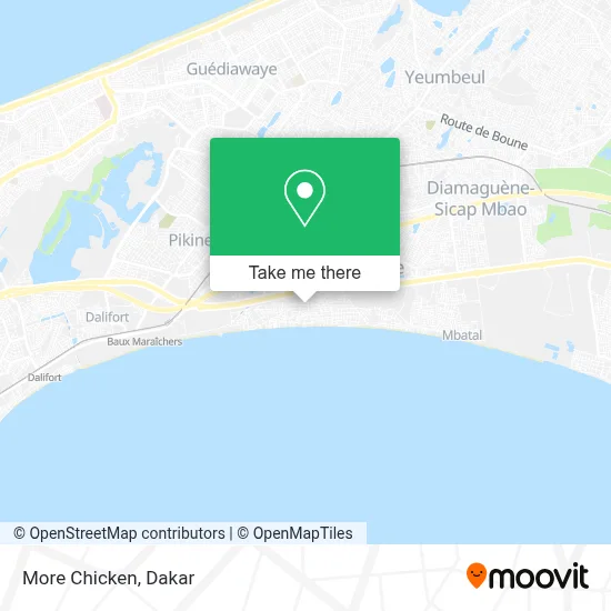 More Chicken map