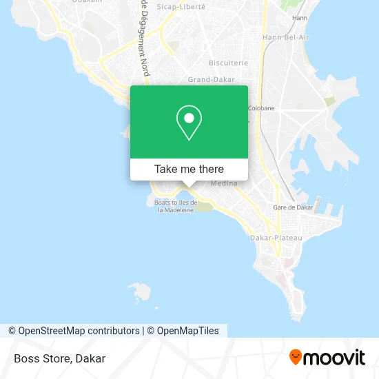 Boss Store map