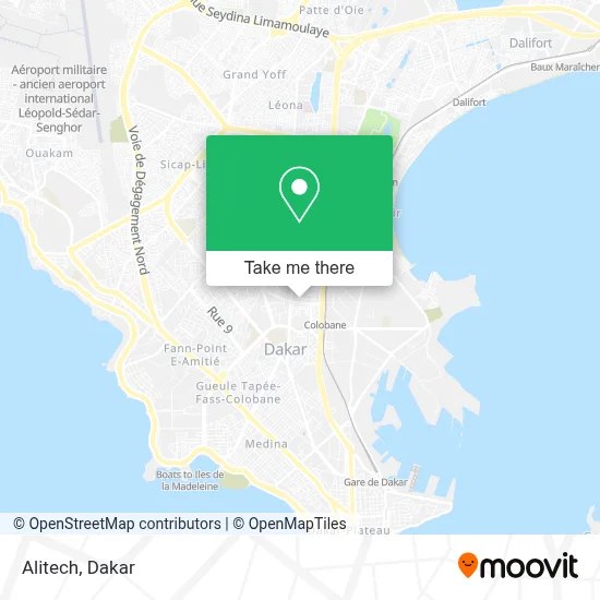 Alitech map