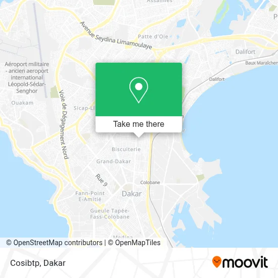Cosibtp map