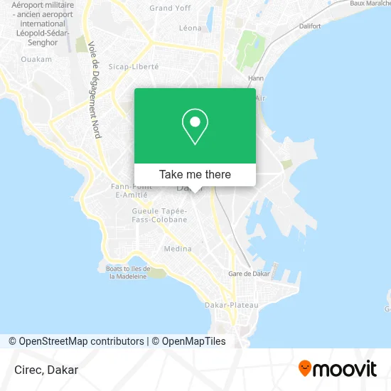 Cirec map