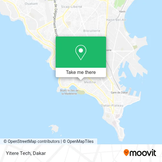 Yitere Tech map