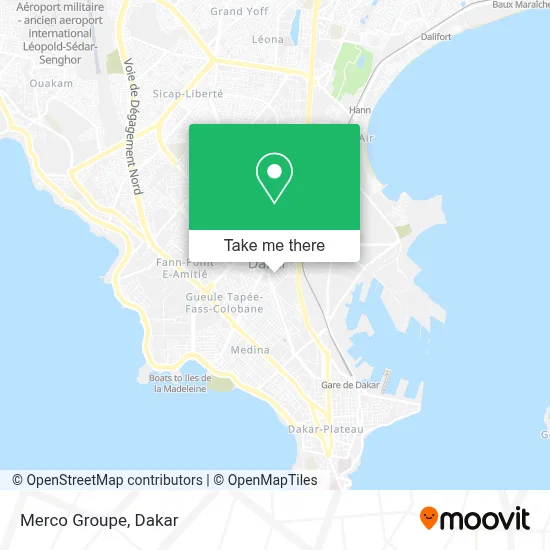 Merco Groupe map