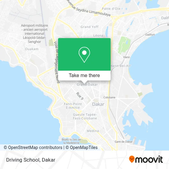 Auto Ecole map